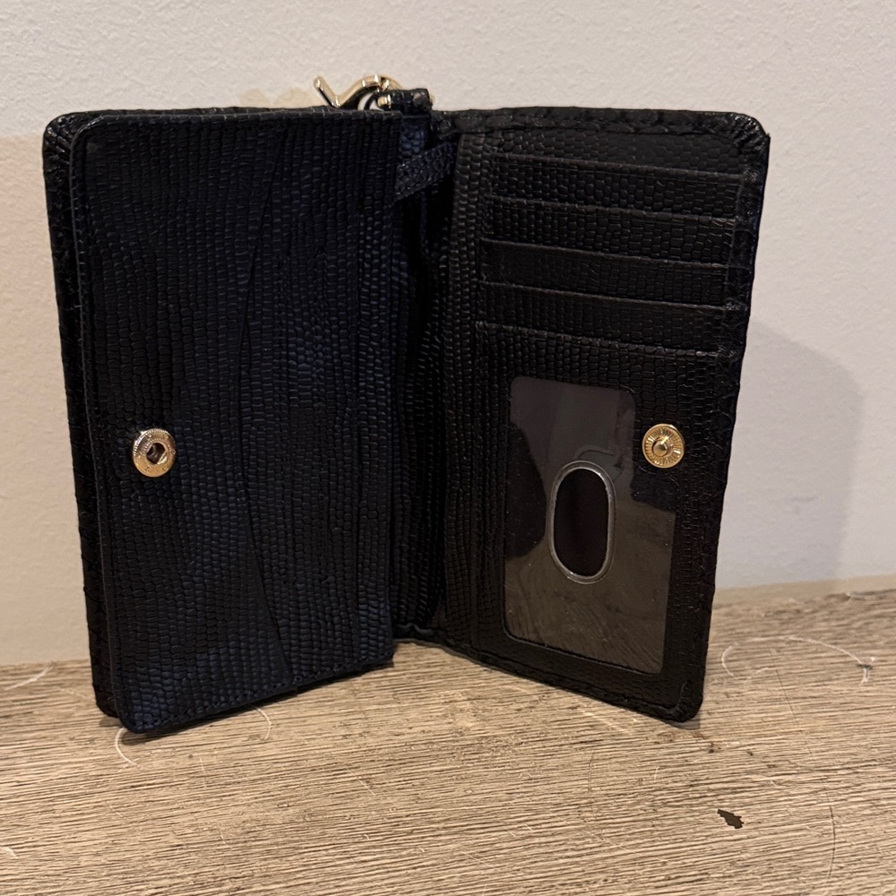 Brahmin Black Embossed Wristlet - Picture 5 of 5